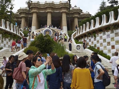 Las pernoctaciones de turistas en Barcelona se redujeron un 9,2% en el último trimestre