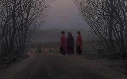 &#039;La ma&ntilde;ana de Pascua&#039; (hacia 1828-1835), de Caspar David Friedrich, perteneciente a la colecci&oacute;n Museo Thyssen.