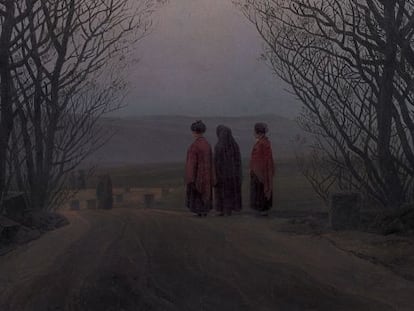 'La mañana de Pascua' (hacia 1828-1835), de Caspar David Friedrich, perteneciente a la colección Museo Thyssen.