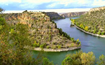 Vista del Parque Natural de las Hoces del Duratón.