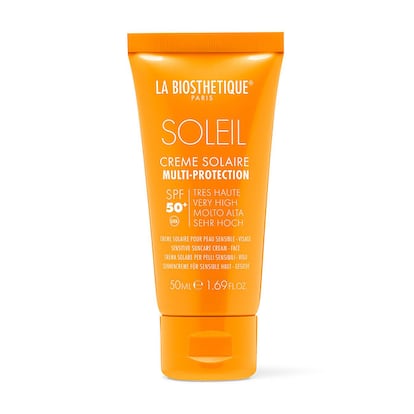 Creme Solaire con SPF 50+ de La Biosthetique (20€).