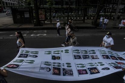 La marcha convocada por el Movimiento por Nuestros Desaparecidos en México busca honrar a las madres y familiares que buscan a sus familiares.