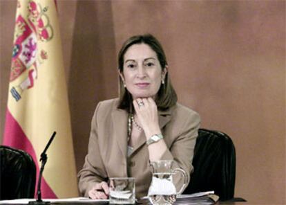 La ministra de Sanidad, Ana Pastor.