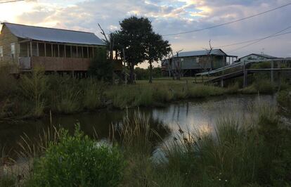 Casas en Isla de Jean Charles