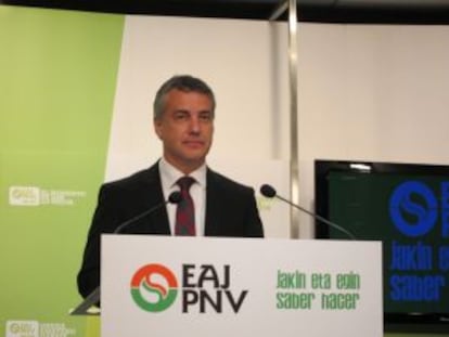 Iñigo Urkullu, presidente del PNV.