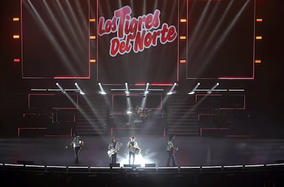 Los Tigres del Norte en el auditorio nacional. 