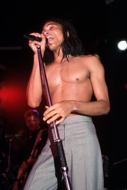 Terence Trent D'Arby during a concert in Detroit in 1987.