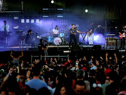 Vestusta Morla, en concierto en el BBK 2019.