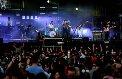 Vestusta Morla, en concierto en el BBK 2019.