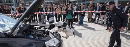 Demostración de seguridad en una pasada edición de Sicur.