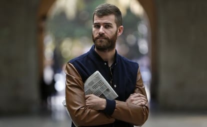 Borja López, el pasado viernes, en Valencia.