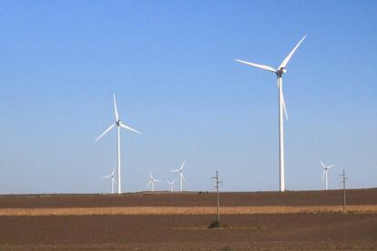 Un parque eólico de EDP en Rumania.