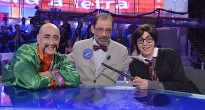 Tomás San Bartolomé en el programa 'Pasapalabra'.