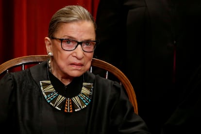 La juez del Tribunal Supremo de Estados Unidos, Ruth Bader Ginsburg.