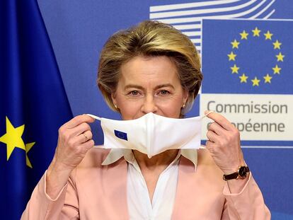 La presidenta de la Comisión Europea, Ursula von der Leyen.