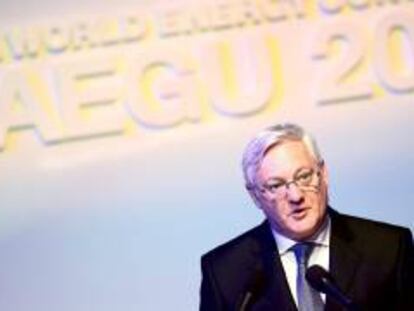 El director ejecutivo de la empresa de hidrocarburos Royal Dutch Shell, Peter Voser. EFE/Archivo