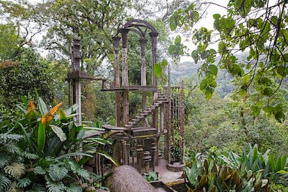 jardin surrealista de edward james en San Luis Potosi