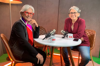 María Elvira Samper y Yolanda Ruiz.