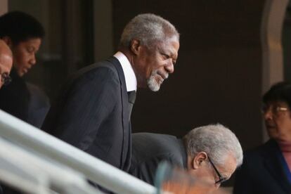 El ex secretario general de la ONU Kofi Annan.