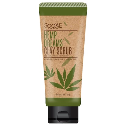 Exfoliante con arcilla y aceite de cánamo, de Sooae. Compra por 18,95 € en Sephora.