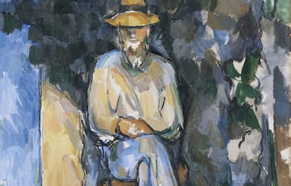 El jardinero Vallier (c. 1906), 
obra de Paul Cézanne.