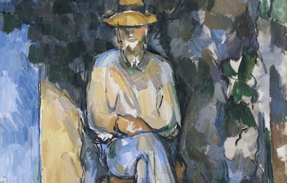 El jardinero Vallier (c. 1906),
obra de Paul Cézanne.