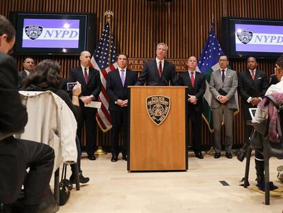 Bill de Blasio e Andre Cuomo, prefeito e Governador