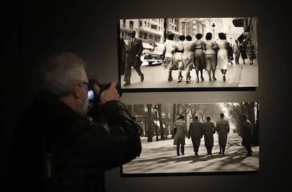 Dues imatges, una inèdita de l'exposició al Museu d'Història de Catalunya.