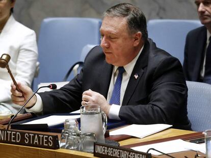 Mike Pompeo, secretario de Estado de EE UU.