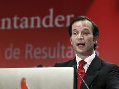 El consejero delegado del Santander, Javier Mar&iacute;n.