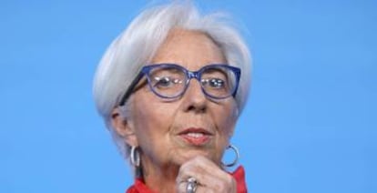 Christine Lagarde, presidenta del BCE.