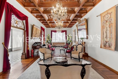 La casa está en Lomas de Chapultepec, en Ciudad de México.