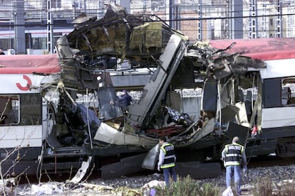 En la imagen, un vagón de cercanías en la estación de Atocha.