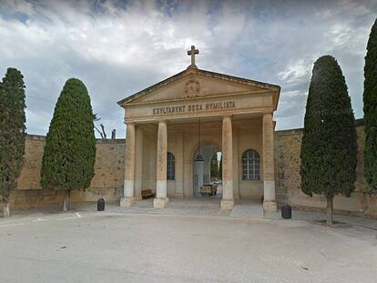 El cementerio de Son Coletes, en Manacor (Mallorca).