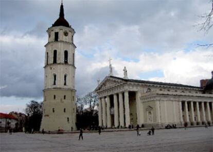 Vilnius, capital de Lituania.