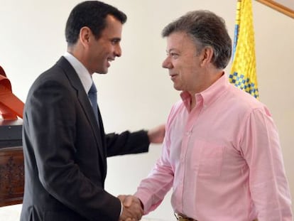 Capriles y Santos, en Bogot&aacute;. 