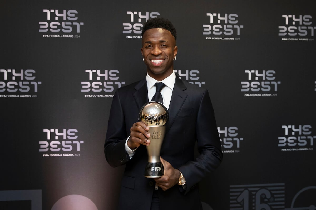 Vinicius, after winning The Best award: “No one is going to tell me how I should behave”