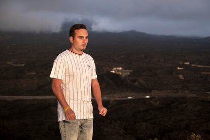 Aníbal Díaz, en una visita reciente a La Palma.