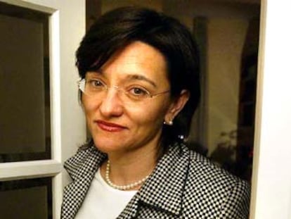 La jueza decana de Barcelona, Maria Sanahuja.