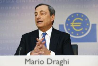 El presidente del BCE, Mario Draghi.