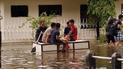 Inundación en Yakarta