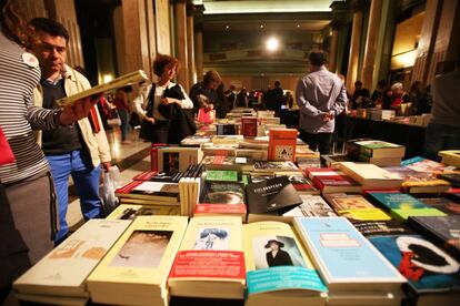 Ambiente en el festival Eñe, en Madrid.