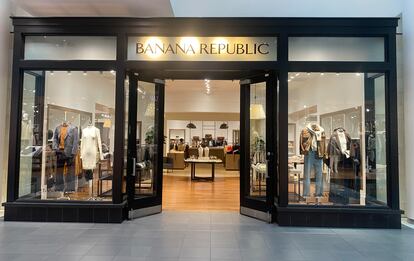 Una tienda de Banana Republic en un centro comercial de Arlington (Virginia).