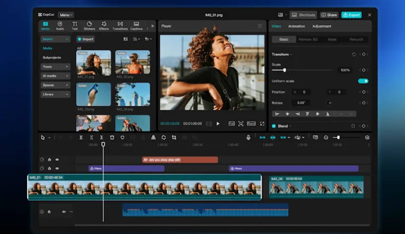 CapCut Pad para Android ya es oficial para que uses tu tablet para editar vídeos de forma cómoda