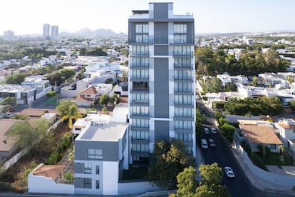 Aspecto de un desarrollo inmobiliario en la ciudad de Culiacán, Sinaloa, el 5 de junio.