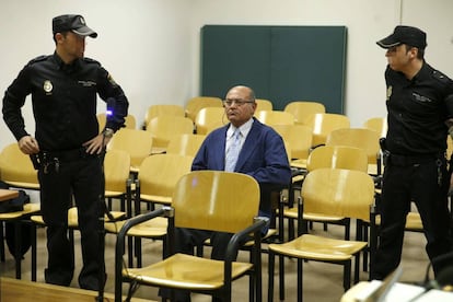 Gerardo Díaz Ferrán durante uno de los juicios a los que se ha enfrentado en los últimos años.