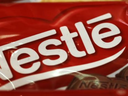 Logotipo de Nestl&eacute;.