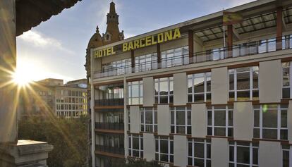 Un hotel del carrer Casp.