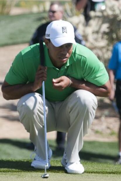 Woods, durante su partido contra Fernández-Castaño.