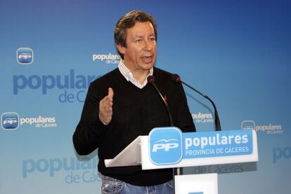 El vicesecretario del PP, Carlos Floriano, el pasado mes de diciembre.